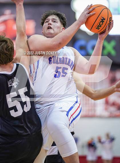 Thumbnail 1 in GV Christian vs. Sage Ridge (NIAA Class 1A State Boys Quarterfinal) photogallery.