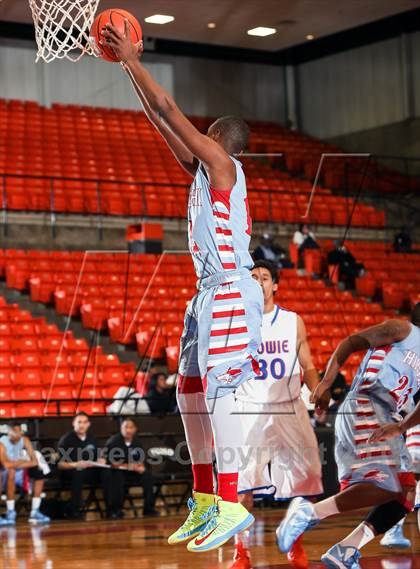 Thumbnail 3 in Hirschi vs. Bowie (DFW Basketball Challenge) photogallery.