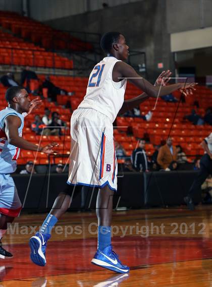 Thumbnail 2 in Hirschi vs. Bowie (DFW Basketball Challenge) photogallery.