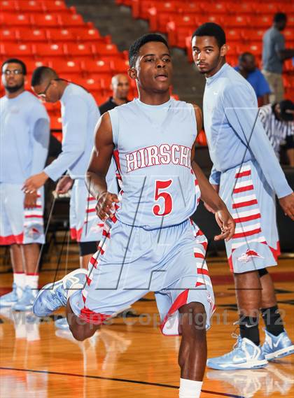 Thumbnail 2 in Hirschi vs. Bowie (DFW Basketball Challenge) photogallery.