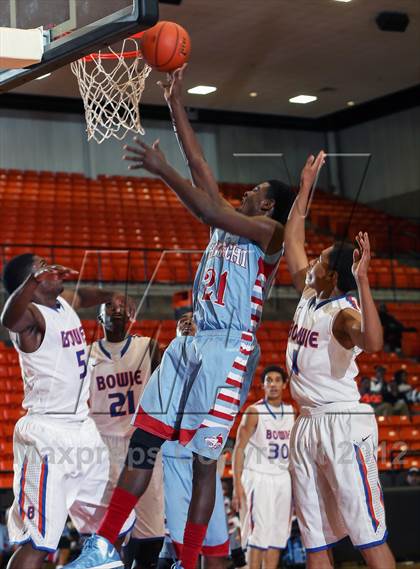 Thumbnail 3 in Hirschi vs. Bowie (DFW Basketball Challenge) photogallery.