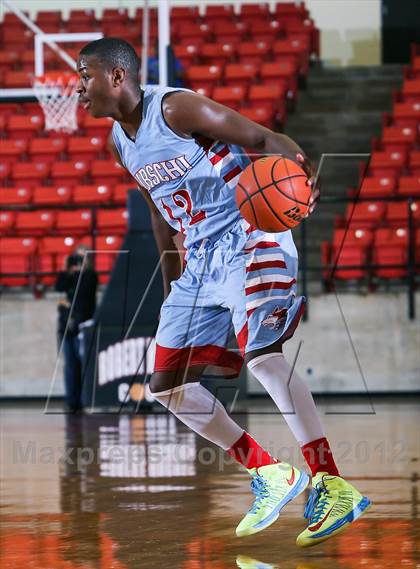 Thumbnail 3 in Hirschi vs. Bowie (DFW Basketball Challenge) photogallery.