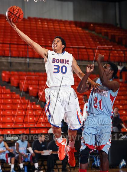 Thumbnail 2 in Hirschi vs. Bowie (DFW Basketball Challenge) photogallery.
