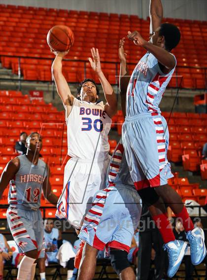 Thumbnail 1 in Hirschi vs. Bowie (DFW Basketball Challenge) photogallery.