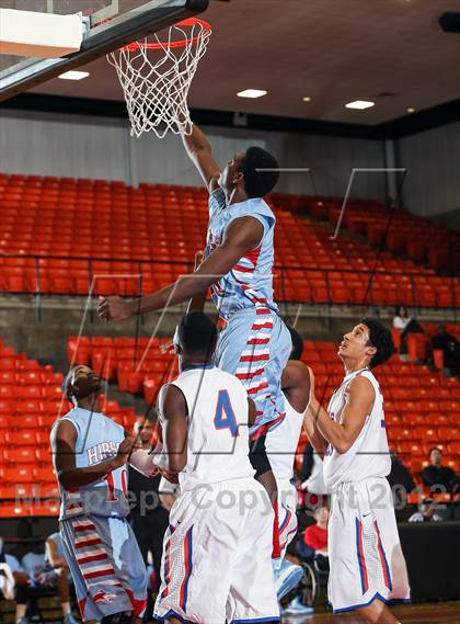 Thumbnail 1 in Hirschi vs. Bowie (DFW Basketball Challenge) photogallery.