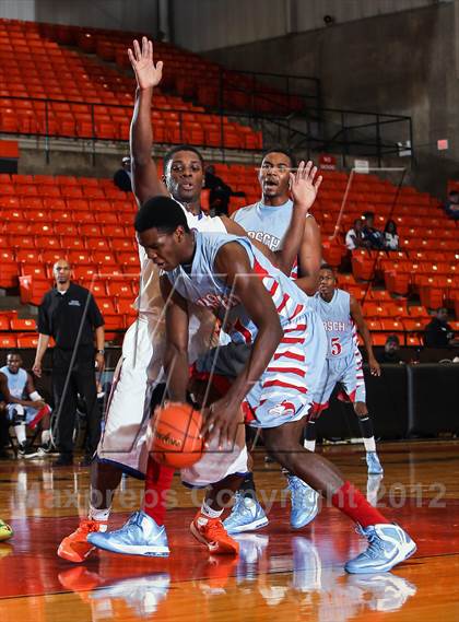 Thumbnail 1 in Hirschi vs. Bowie (DFW Basketball Challenge) photogallery.