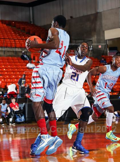 Thumbnail 3 in Hirschi vs. Bowie (DFW Basketball Challenge) photogallery.