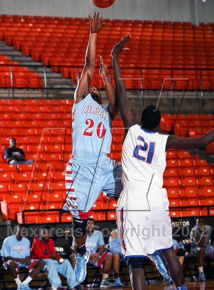 Thumbnail 2 in Hirschi vs. Bowie (DFW Basketball Challenge) photogallery.