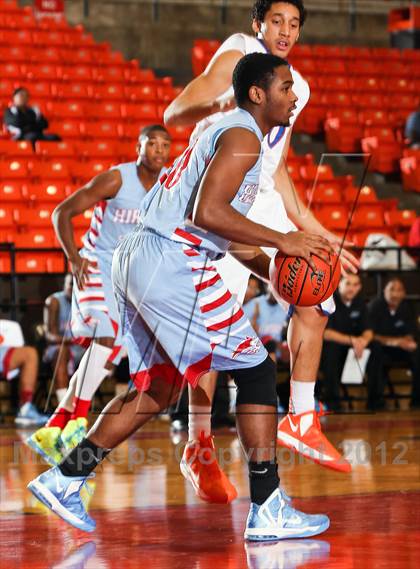 Thumbnail 2 in Hirschi vs. Bowie (DFW Basketball Challenge) photogallery.