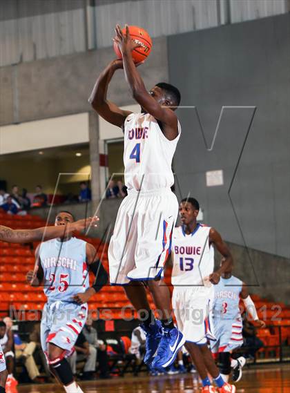 Thumbnail 2 in Hirschi vs. Bowie (DFW Basketball Challenge) photogallery.