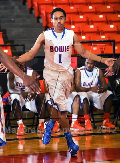Thumbnail 2 in Hirschi vs. Bowie (DFW Basketball Challenge) photogallery.