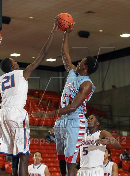 Thumbnail 1 in Hirschi vs. Bowie (DFW Basketball Challenge) photogallery.