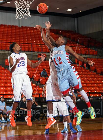 Thumbnail 2 in Hirschi vs. Bowie (DFW Basketball Challenge) photogallery.