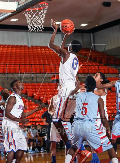 Thumbnail 2 in Hirschi vs. Bowie (DFW Basketball Challenge) photogallery.