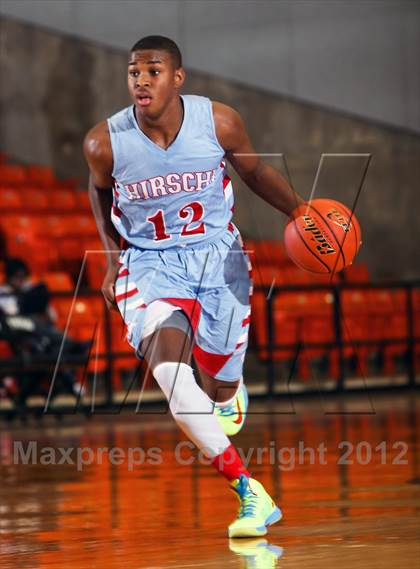 Thumbnail 3 in Hirschi vs. Bowie (DFW Basketball Challenge) photogallery.