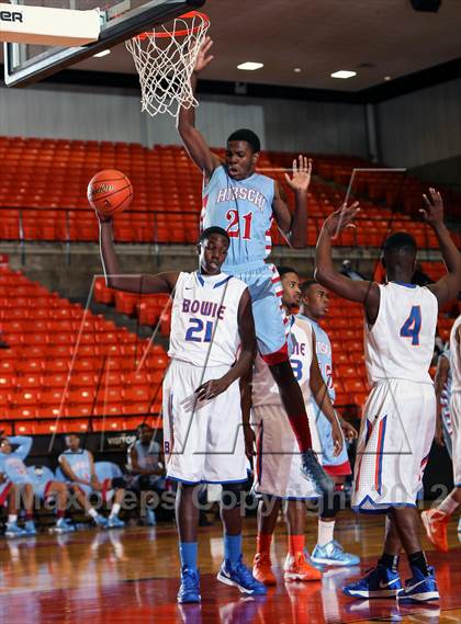 Thumbnail 1 in Hirschi vs. Bowie (DFW Basketball Challenge) photogallery.