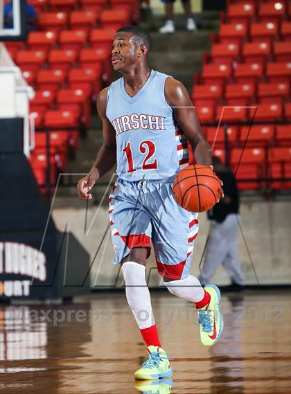 Thumbnail 2 in Hirschi vs. Bowie (DFW Basketball Challenge) photogallery.