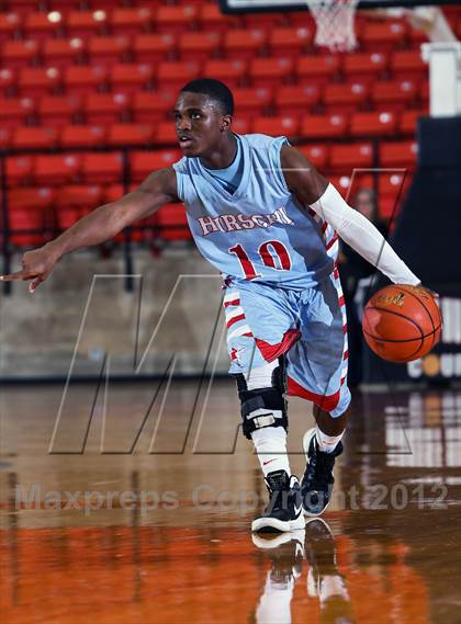 Thumbnail 1 in Hirschi vs. Bowie (DFW Basketball Challenge) photogallery.