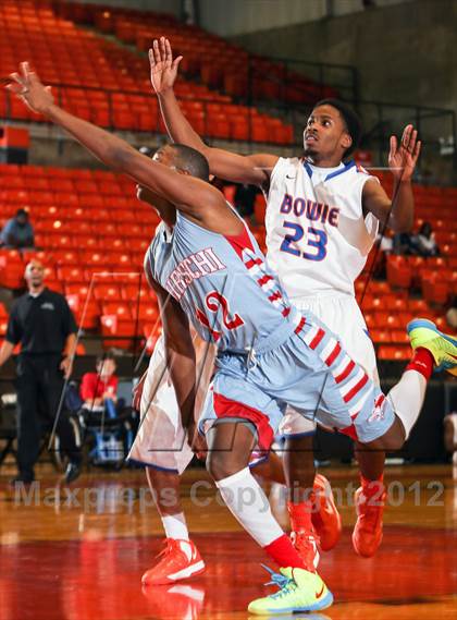 Thumbnail 3 in Hirschi vs. Bowie (DFW Basketball Challenge) photogallery.