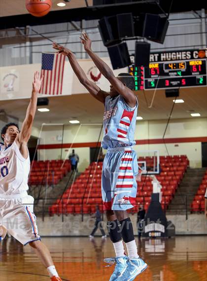 Thumbnail 3 in Hirschi vs. Bowie (DFW Basketball Challenge) photogallery.
