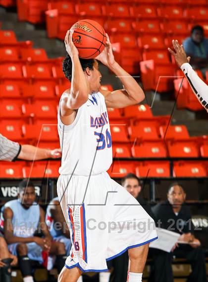 Thumbnail 2 in Hirschi vs. Bowie (DFW Basketball Challenge) photogallery.