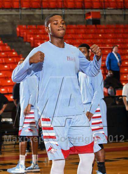 Thumbnail 3 in Hirschi vs. Bowie (DFW Basketball Challenge) photogallery.