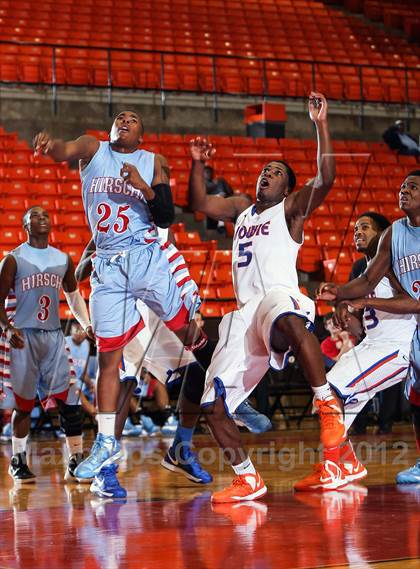 Thumbnail 3 in Hirschi vs. Bowie (DFW Basketball Challenge) photogallery.