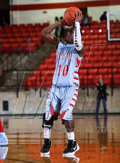 Thumbnail 1 in Hirschi vs. Bowie (DFW Basketball Challenge) photogallery.