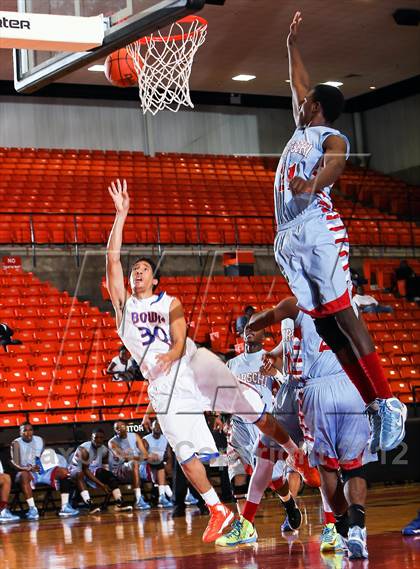 Thumbnail 2 in Hirschi vs. Bowie (DFW Basketball Challenge) photogallery.
