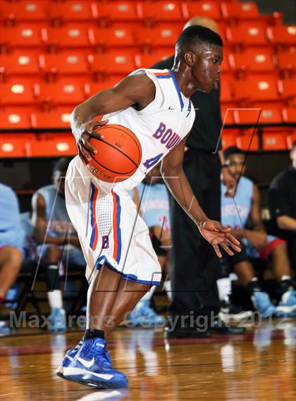 Thumbnail 2 in Hirschi vs. Bowie (DFW Basketball Challenge) photogallery.
