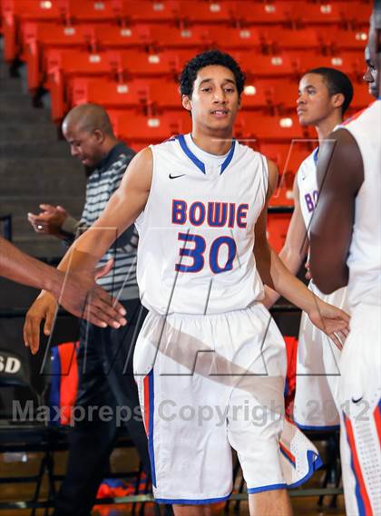 Thumbnail 2 in Hirschi vs. Bowie (DFW Basketball Challenge) photogallery.