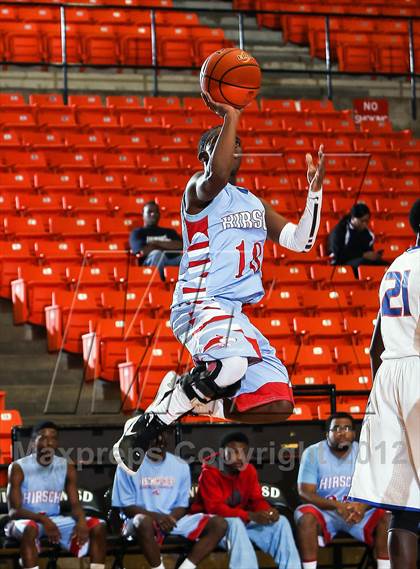 Thumbnail 3 in Hirschi vs. Bowie (DFW Basketball Challenge) photogallery.