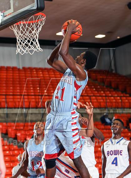 Thumbnail 2 in Hirschi vs. Bowie (DFW Basketball Challenge) photogallery.