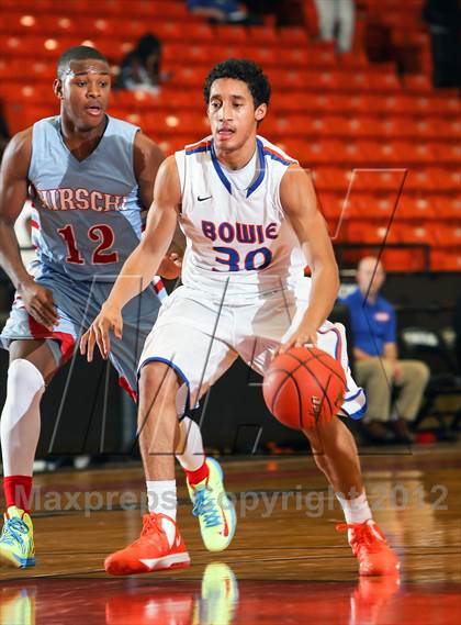 Thumbnail 1 in Hirschi vs. Bowie (DFW Basketball Challenge) photogallery.