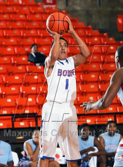 Thumbnail 2 in Hirschi vs. Bowie (DFW Basketball Challenge) photogallery.