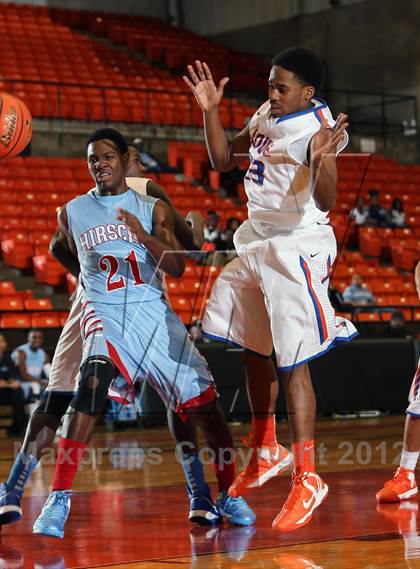 Thumbnail 2 in Hirschi vs. Bowie (DFW Basketball Challenge) photogallery.