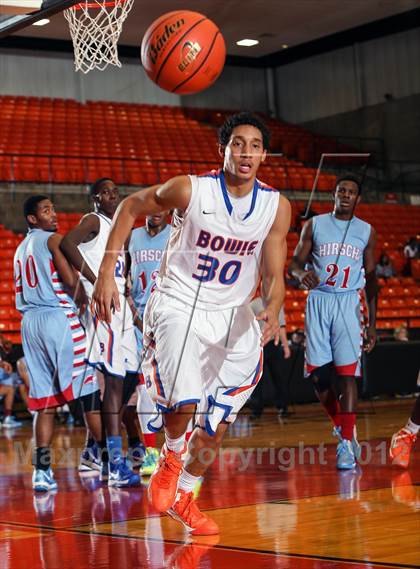 Thumbnail 3 in Hirschi vs. Bowie (DFW Basketball Challenge) photogallery.