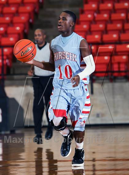 Thumbnail 3 in Hirschi vs. Bowie (DFW Basketball Challenge) photogallery.