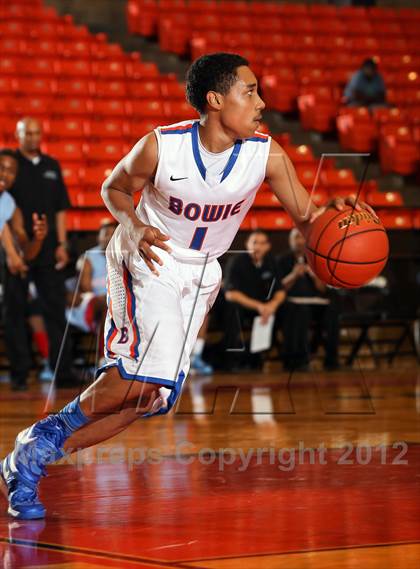Thumbnail 1 in Hirschi vs. Bowie (DFW Basketball Challenge) photogallery.