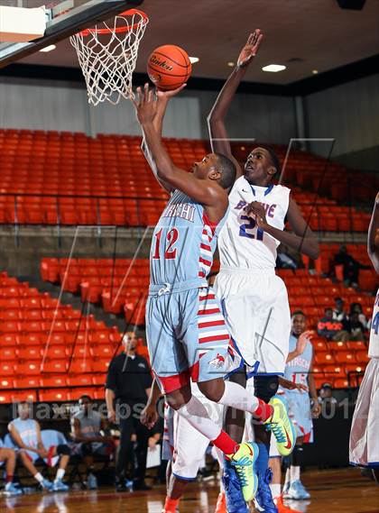Thumbnail 3 in Hirschi vs. Bowie (DFW Basketball Challenge) photogallery.