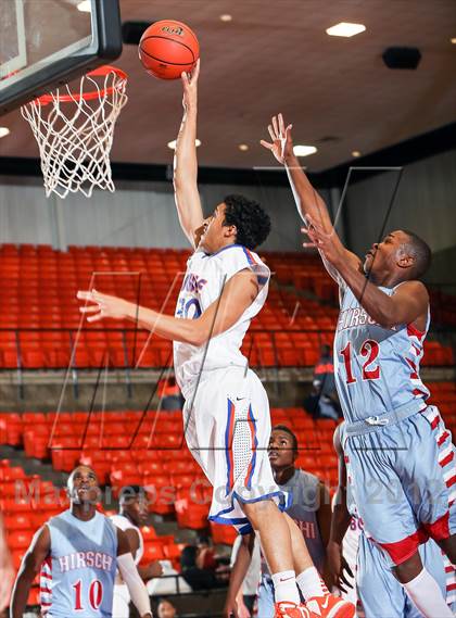 Thumbnail 3 in Hirschi vs. Bowie (DFW Basketball Challenge) photogallery.