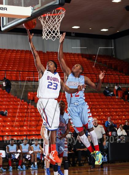 Thumbnail 2 in Hirschi vs. Bowie (DFW Basketball Challenge) photogallery.