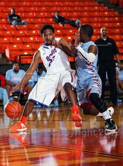 Thumbnail 2 in Hirschi vs. Bowie (DFW Basketball Challenge) photogallery.