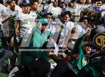 Thumbnail 1 in Moreau Catholic vs Lindsay (CIF Div-7AA Championship) photogallery.
