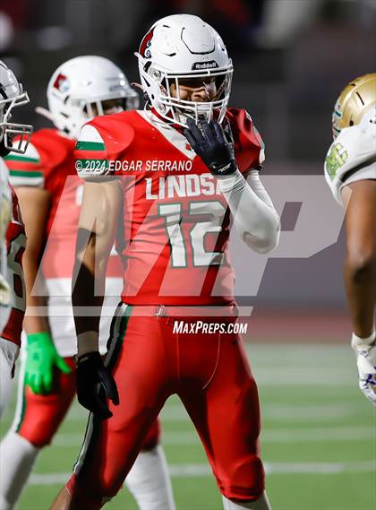 Thumbnail 2 in Moreau Catholic vs Lindsay (CIF Div-7AA Championship) photogallery.