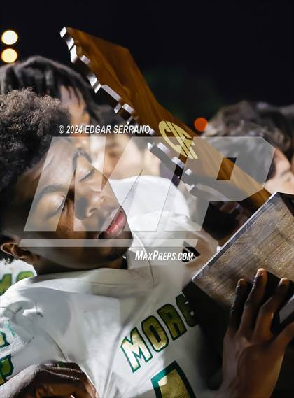 Thumbnail 3 in Moreau Catholic vs Lindsay (CIF Div-7AA Championship) photogallery.