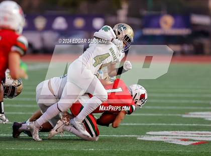 Thumbnail 2 in Moreau Catholic vs Lindsay (CIF Div-7AA Championship) photogallery.