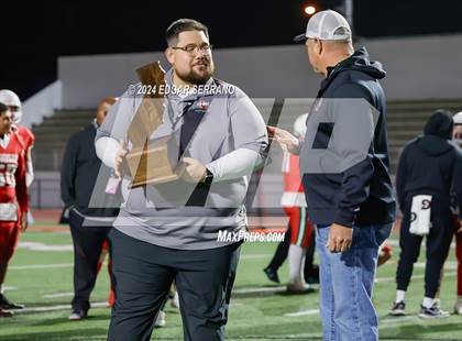 Thumbnail 2 in Moreau Catholic vs Lindsay (CIF Div-7AA Championship) photogallery.