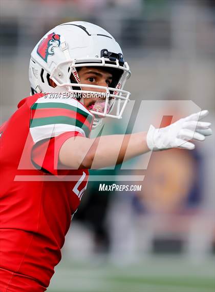 Thumbnail 3 in Moreau Catholic vs Lindsay (CIF Div-7AA Championship) photogallery.