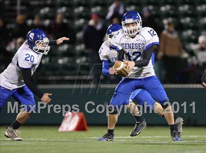 Thumbnail 1 in Geneseo vs. Letchworth (Section 5 Playoff) photogallery.